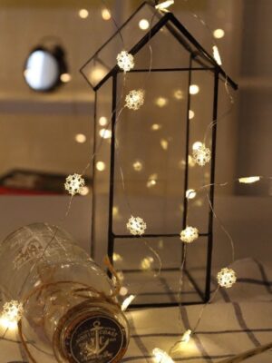 196604938908.jpg Copper Wire Star LED String Lights – Twinkle Fairy Lights for Room Decor