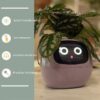 Smart AI Planter with Interactive Expressions – Cute Self-Watering Plant Pot