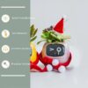 Smart AI Planter with Interactive Expressions – Cute Self-Watering Plant Pot