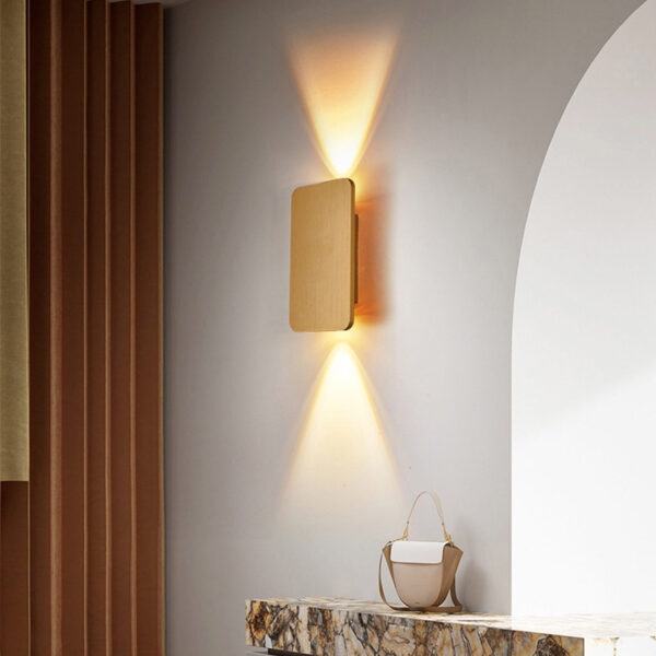Modern Nordic LED Wall Lamp – Minimalist Bedside Light for Bedroom